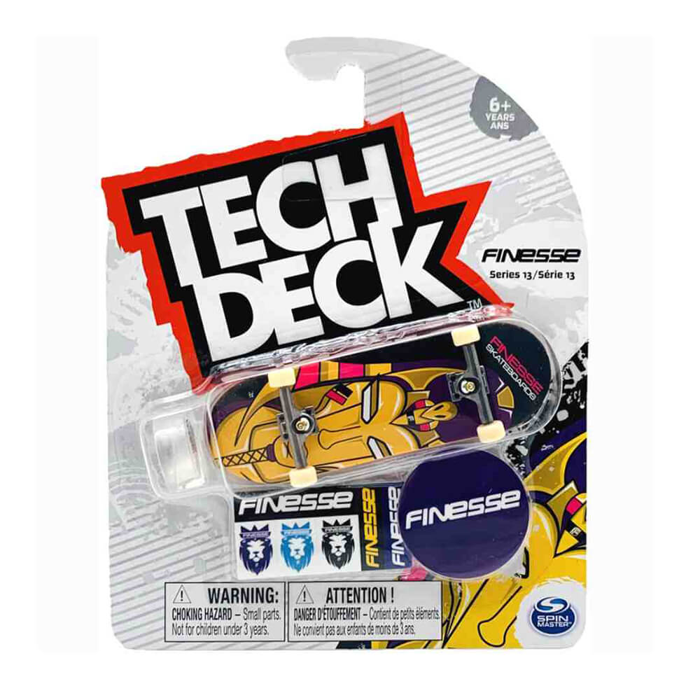 Tech Deck Finesse Pharaoh White Finger Skateboard