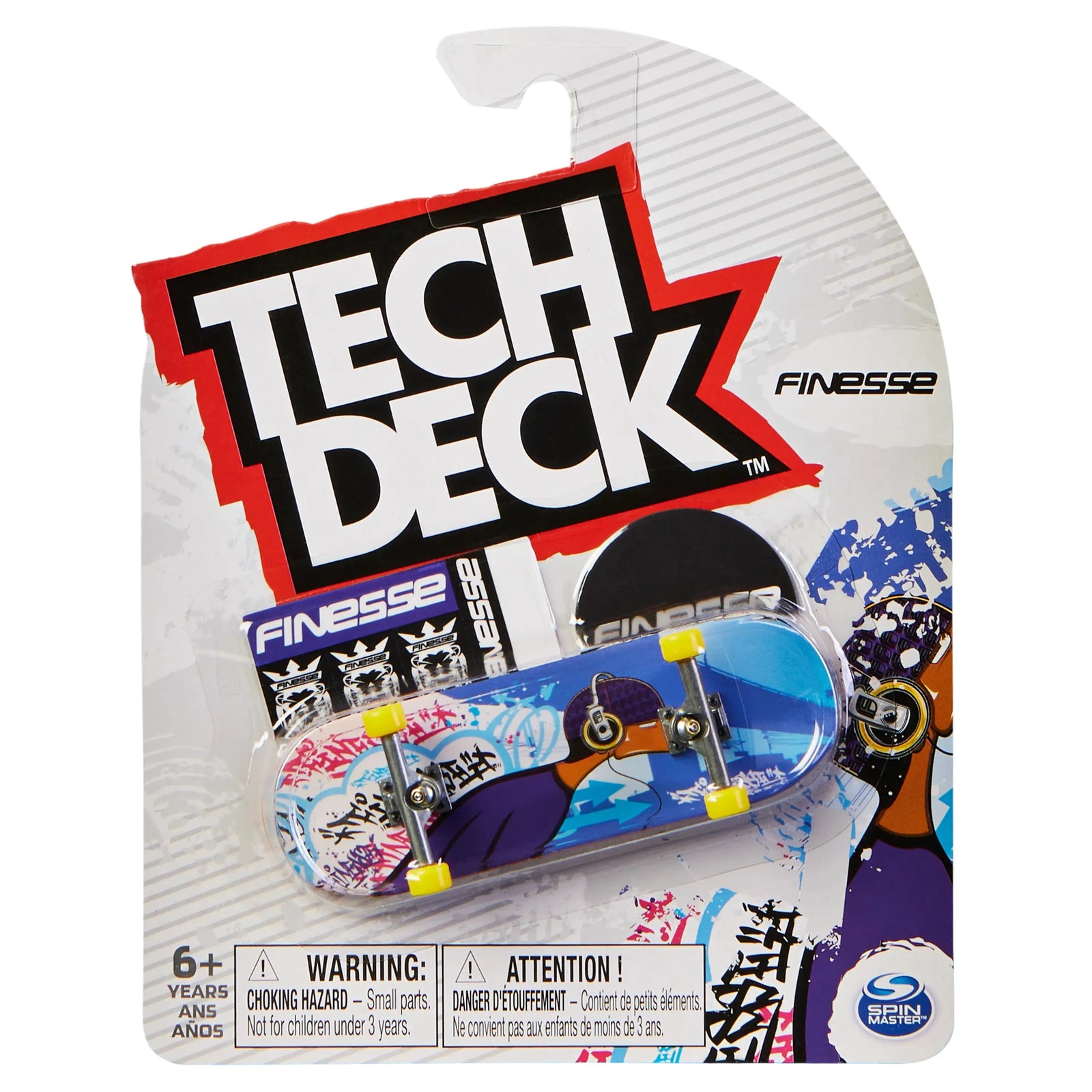 Tech Deck Finger Skateboard Finesse Graffitti Deck