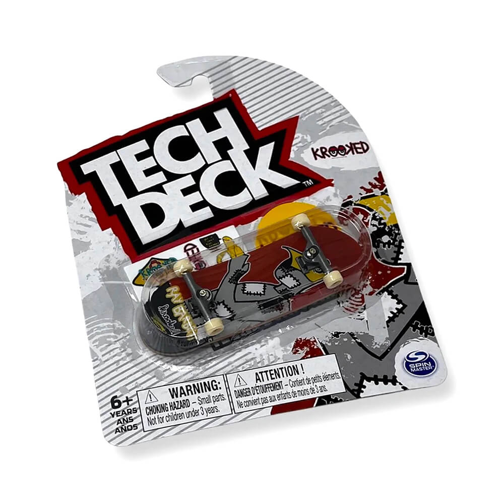 Tech Deck Krooked Ray Barbee Ragdoll Redux Red Finger Skateboard ...
