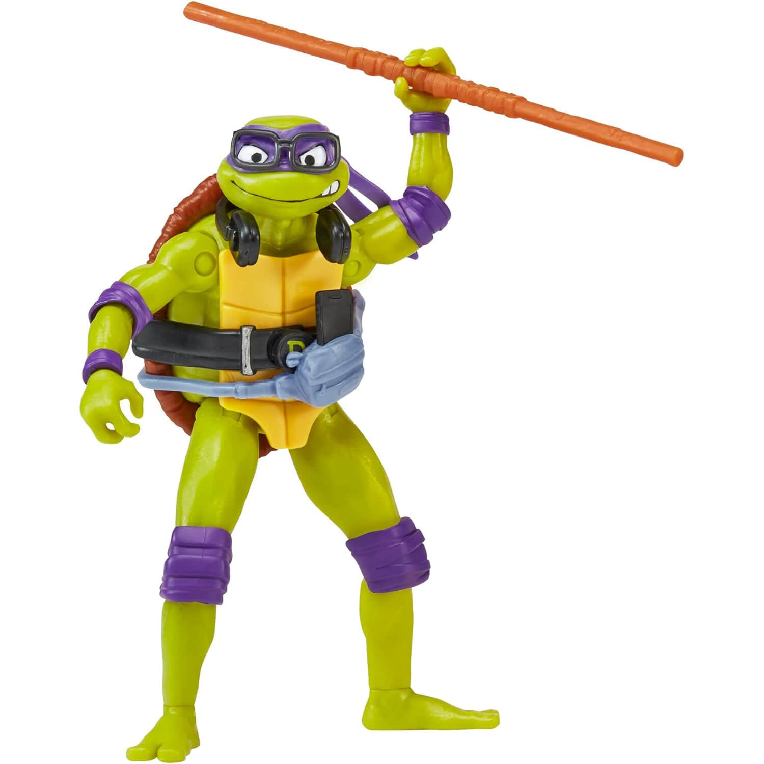Teenage Mutant Ninja Turtles Mutant Mayhem Donatello the Brains 4.5-Inch Action Figure