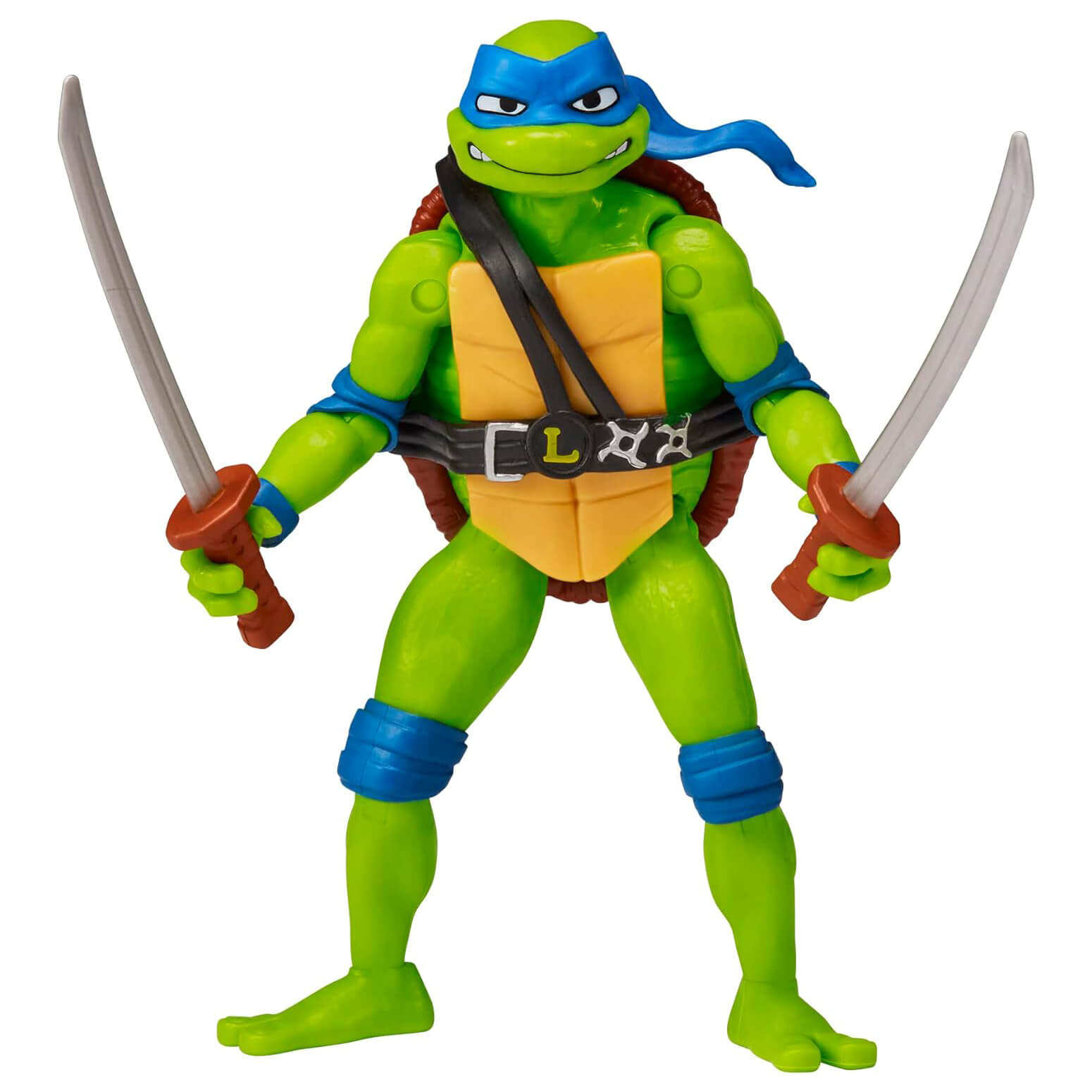 Teenage Mutant Ninja Turtles Mutant Mayhem Leonardo the Leader 4.5-Inch Action Figure