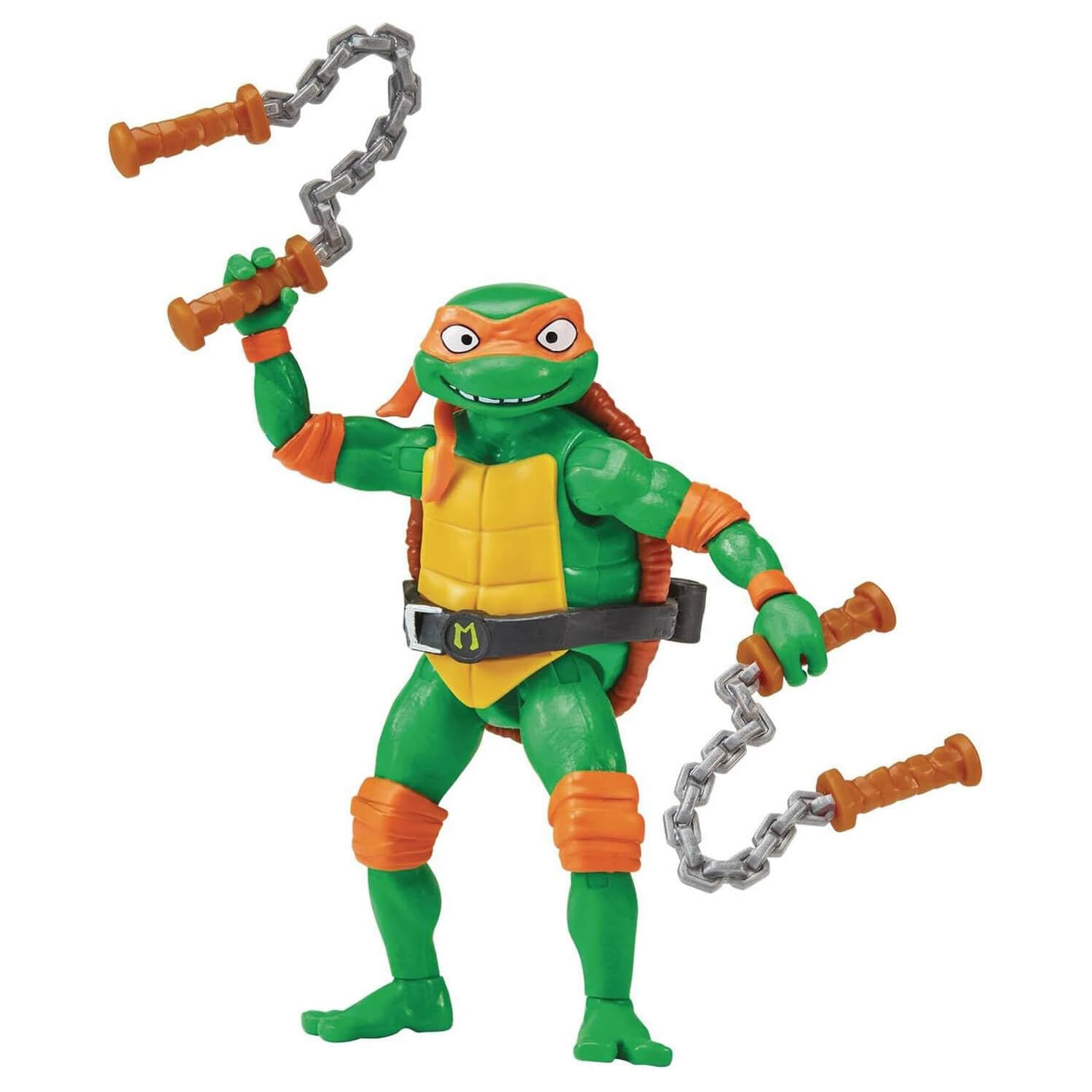 Teenage Mutant Ninja Turtles Mutant Mayhem Michelangelo the Entertainer 4.5-Inch Action Figure