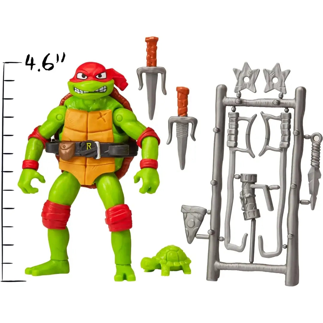 Teenage Mutant Ninja Turtles Mutant Mayhem Raphael the Angry One 4.5-Inch Action Figure