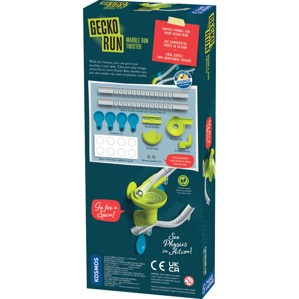 Thames & Kosmos Gecko Run Marble Run Starter Set, Ganador Del Juguete