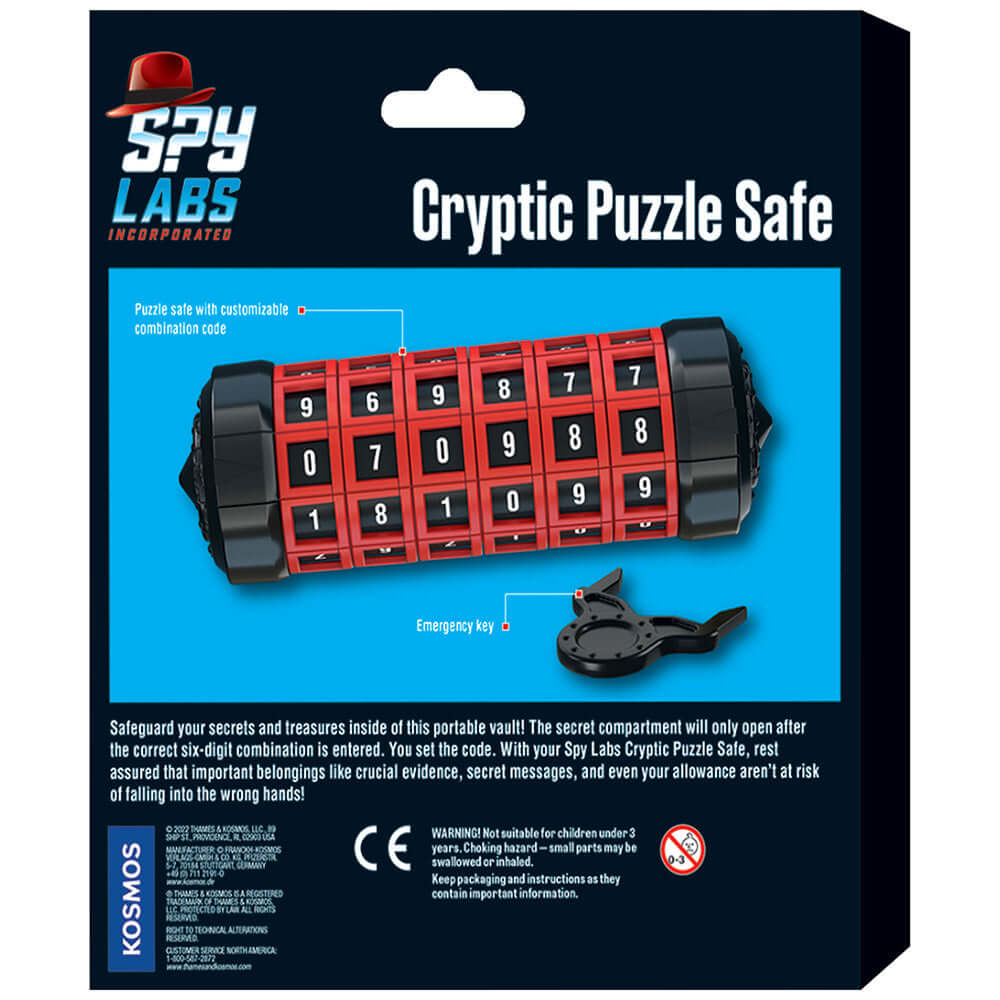 Thames & Kosmos Spy Labs Cryptic Puzzle  Safe