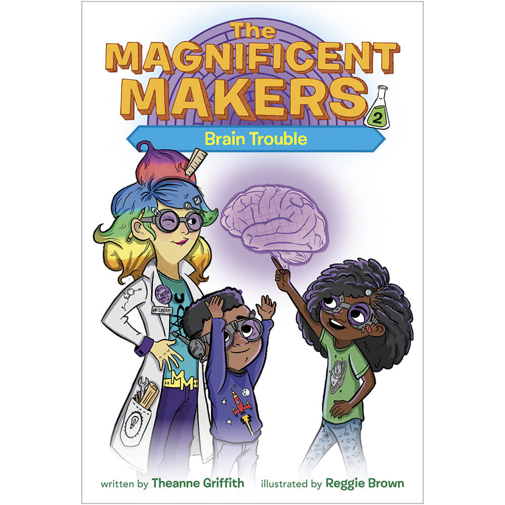 The Magnificent Makers #2: Brain Trouble (Paperback) front cover