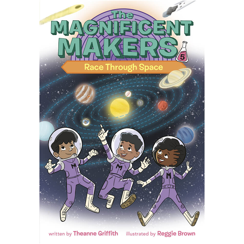 The Magnificent Makers #5: Race Through Space (Paperback) front cover