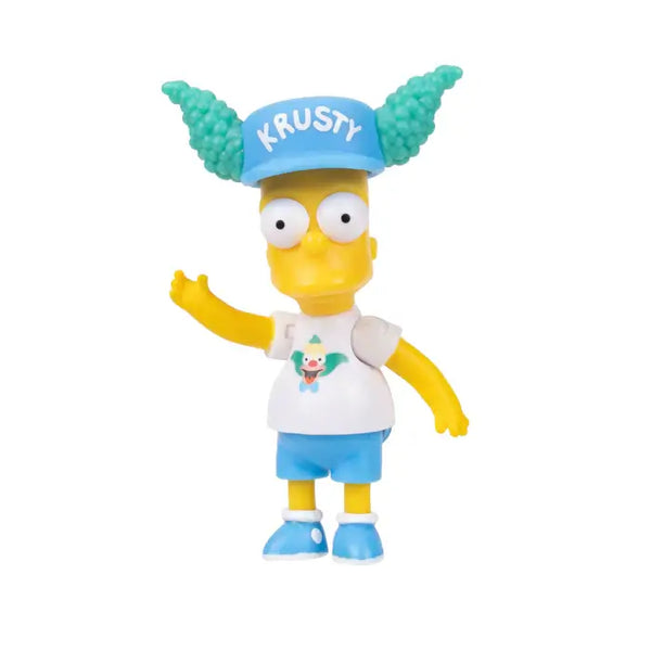 SIMPSONS BART HOLDING KRUSTY ぬいぐるみ The Simpsons Bart Simpson with Krusty Clown Fan Hat Doll