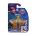 Super Mario Galaxy Luigi action figure package in multicolor printed cardboard and clear plastic blister, star-shaped display form with Nintendo branding on a cosmic themed retail background