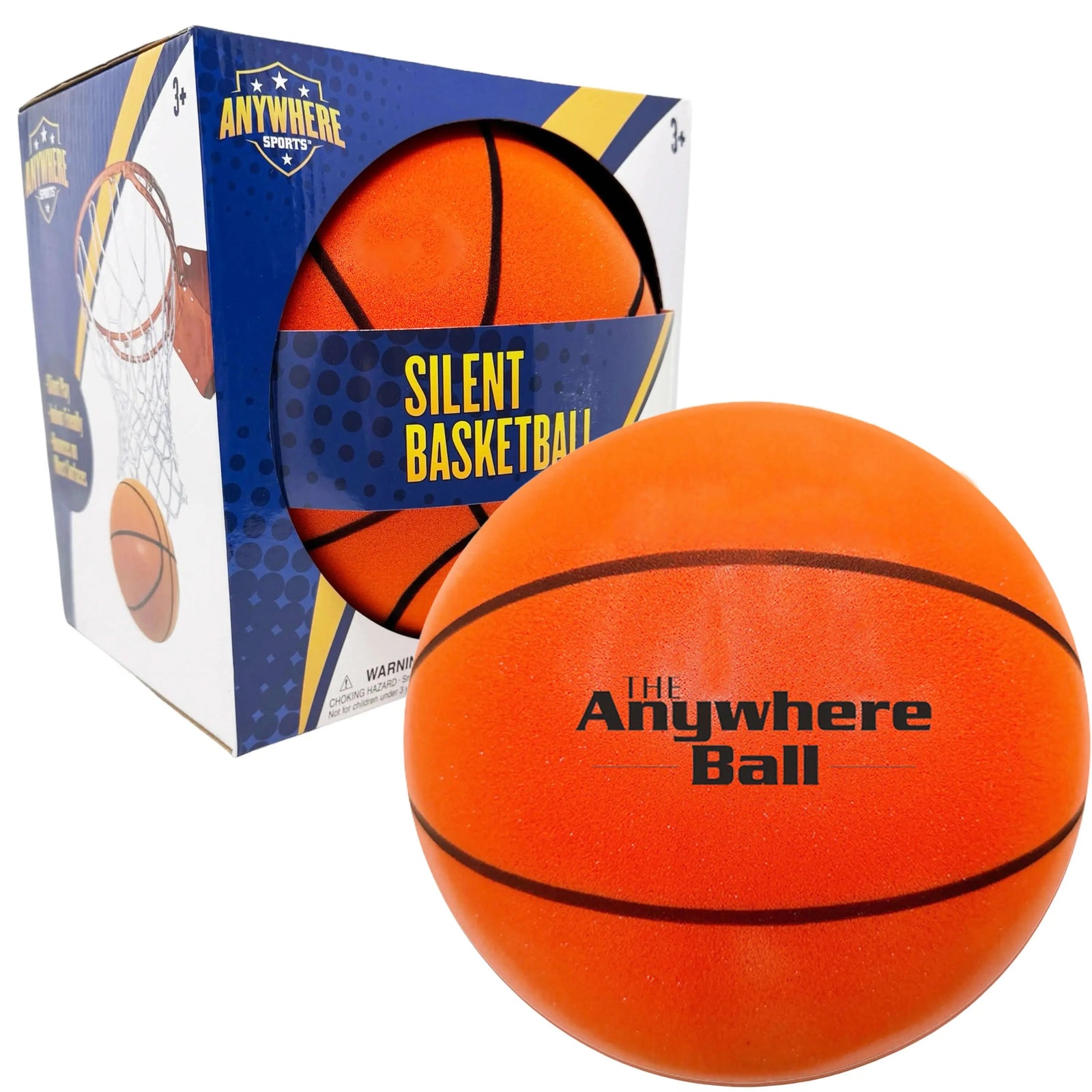 Thin Air Brands Silent Basketball 9.5-Inch
