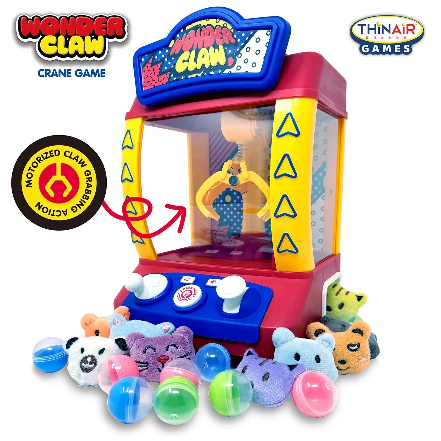 Thin Air Brands Wonder Claw Crane Game