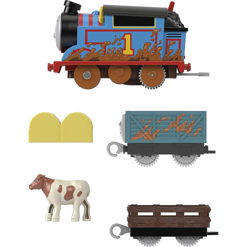 Fisher-Price Thomas & Friends Muddy Thomas Toy Train pieces
