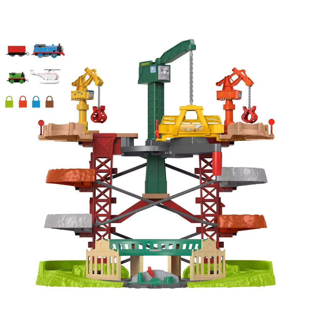 Fisher-Price Thomas & Friends Trains & Cranes Super Tower Playset