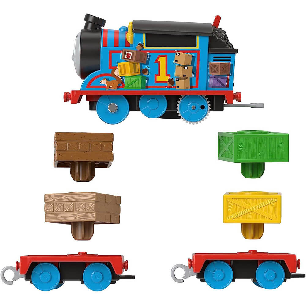 pieces included with the Fisher-Price Thomas & Friends Wobble Cargo Thomas Toy Train