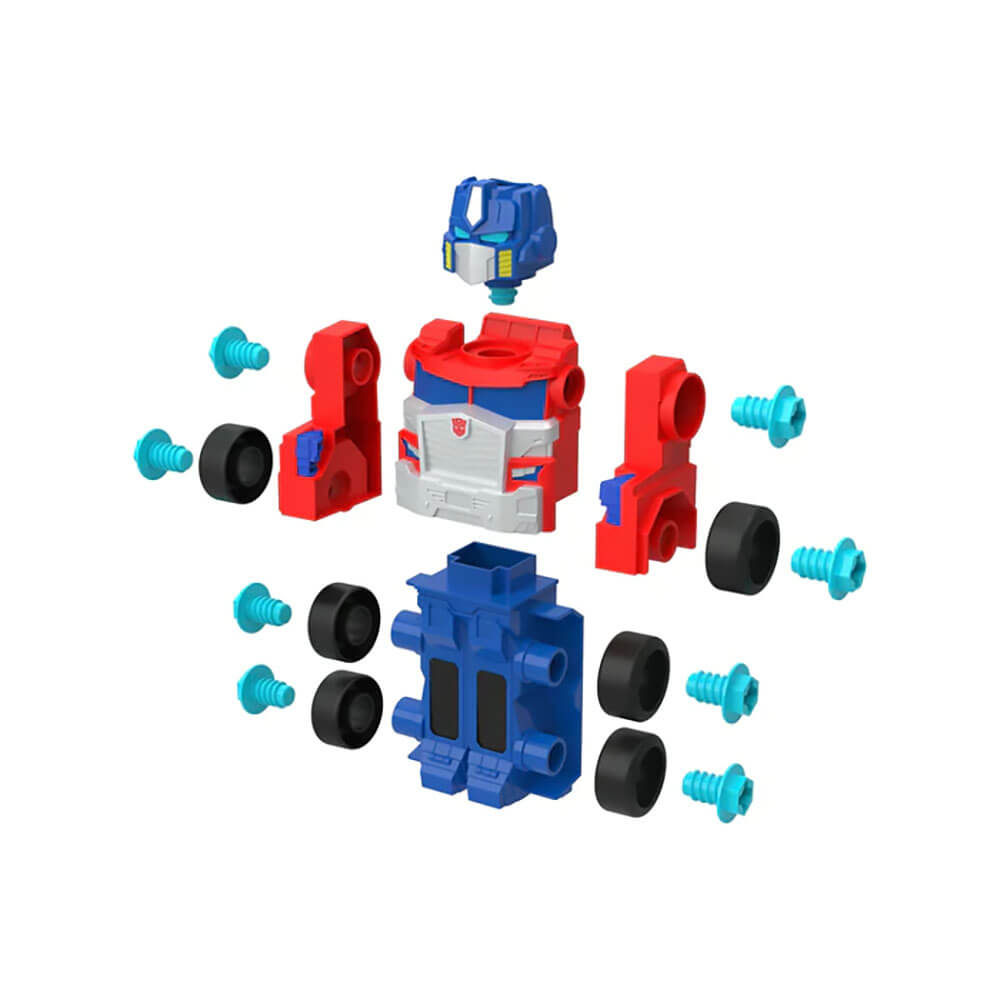 TOMY Build-A-Buddy 2-In-1 Optimus Prime Building Set pieces