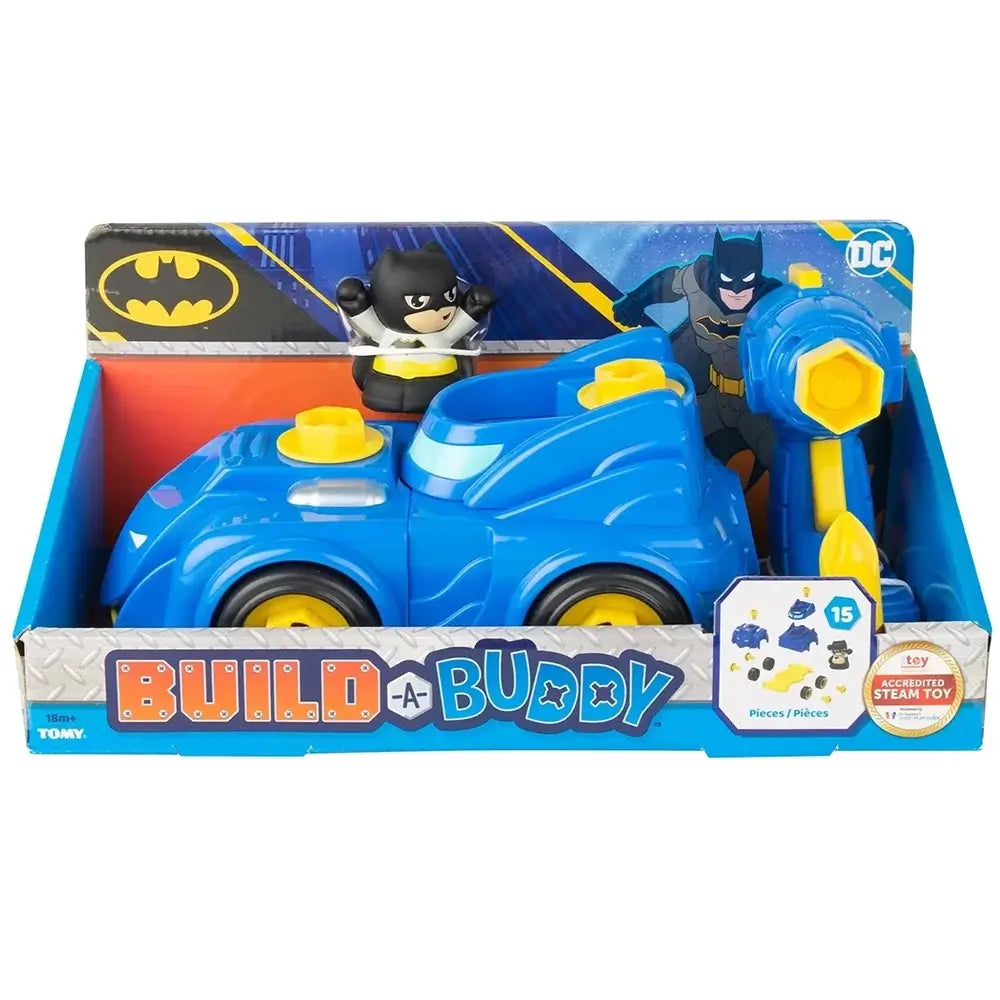 TOMY Build-A-Buddy Batmobile Building Set