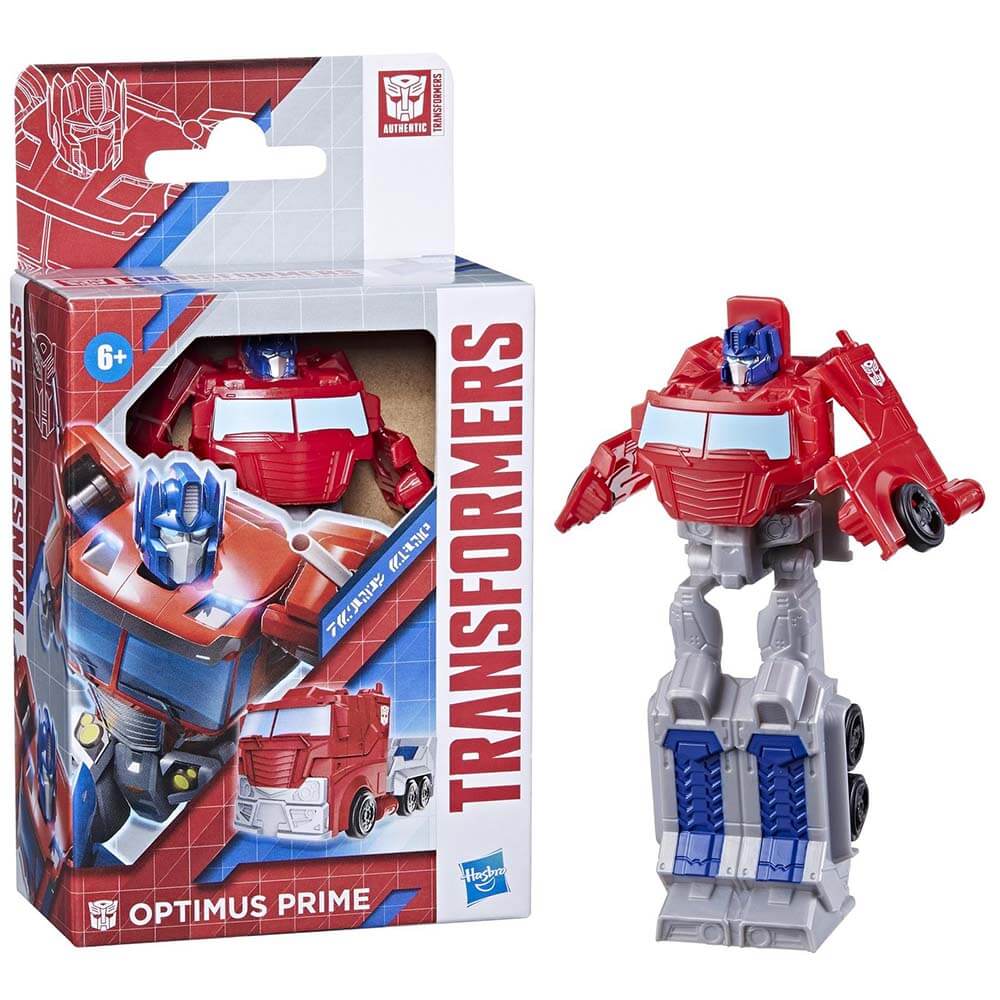 Transformers Authentics Bravo Optimus Prime 4.5" Action Figure