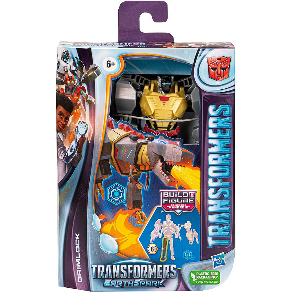 Transformers EarthSpark Deluxe Class Grimlock Action Figure