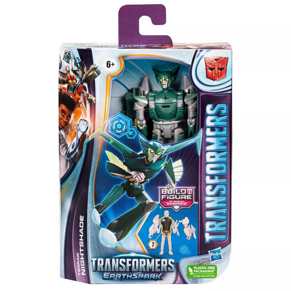 Transformers EarthSpark Deluxe Class Terran Nightshade Action Figure