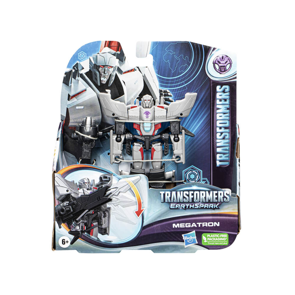 Transformers EarthSpark Warrior Class Megatron Action Figure
