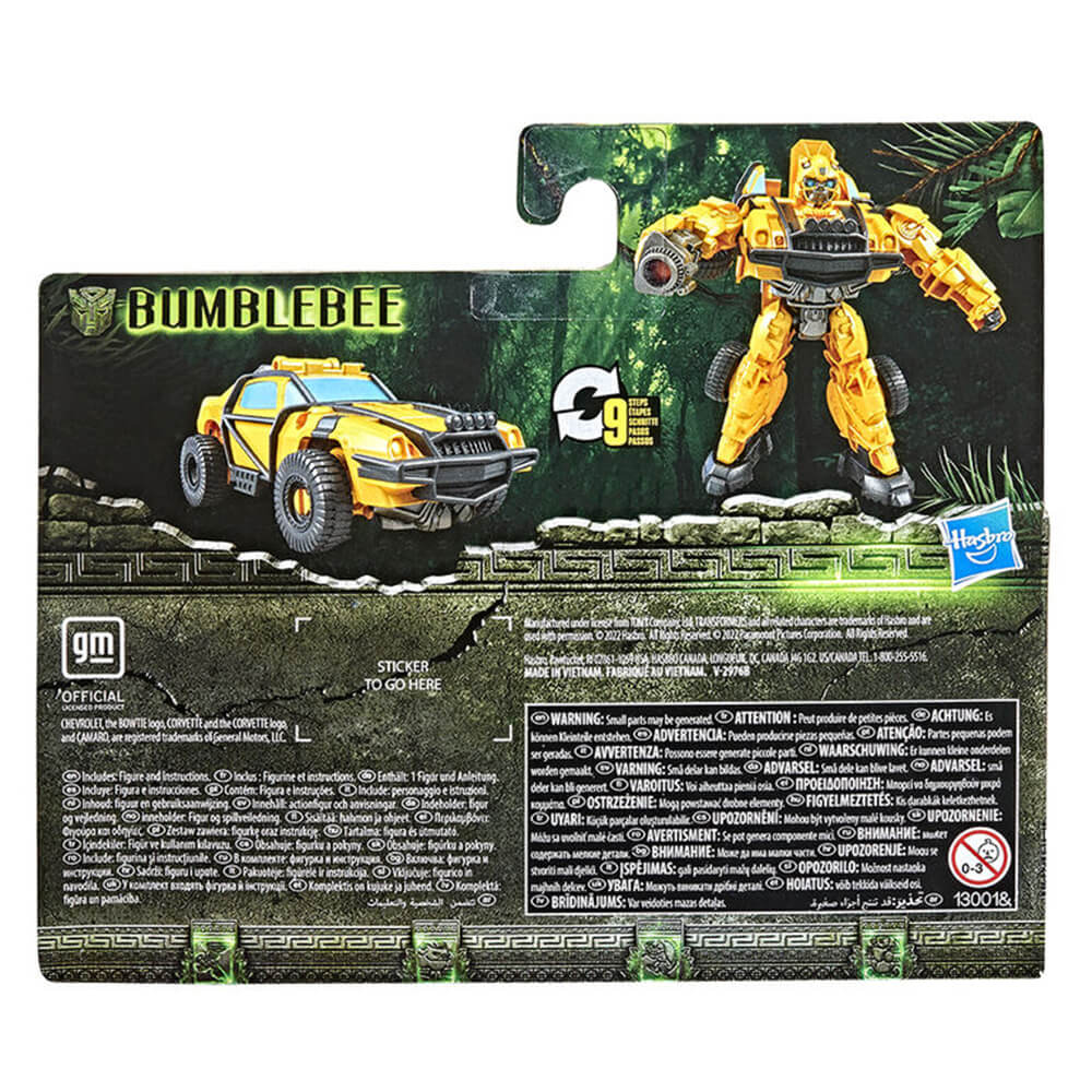 Transformers: Rise of the Beasts Beast Alliance Battle Changers Bumblebee Action Figure