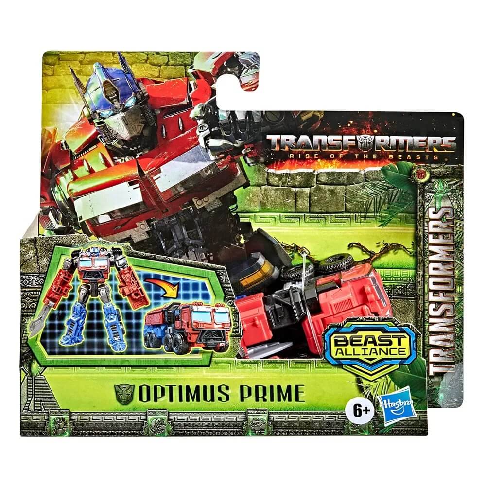 HASBRO TRANSFORMERS RISE Of The Beasts Optimus Prime Smash Changers 20 HASBRO TRANSFORMERS RISE Of The Beasts Optimus Prime Smash Changers 20