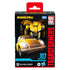 Transformers Bumblebee Studio Series packaging with window revealing yellow robot figure, classic VW Beetle artwork, bold franchise branding, and numbered display box design for collectors ages eight and up.