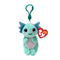 Ty Beabie Bellies Alex the Pastel Axolotl Plush Clip