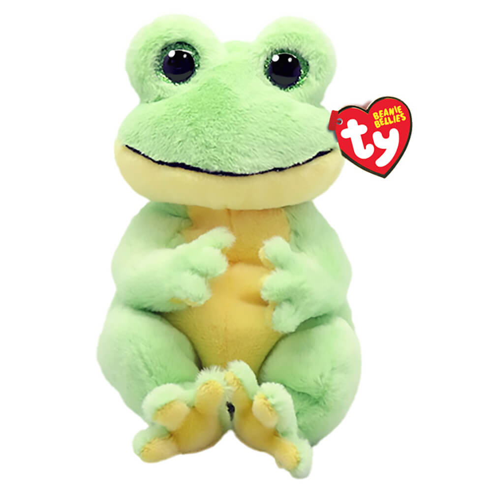 Ty Beabie Bellies Snapper the Green Frog Plush