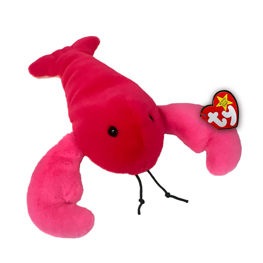 Ty Beanie Baby Louie the Red Lobster