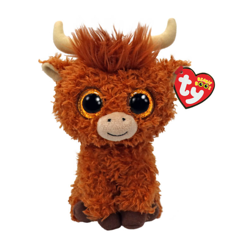 Ty Beanie Boos Alfie the Highland Cow Plush