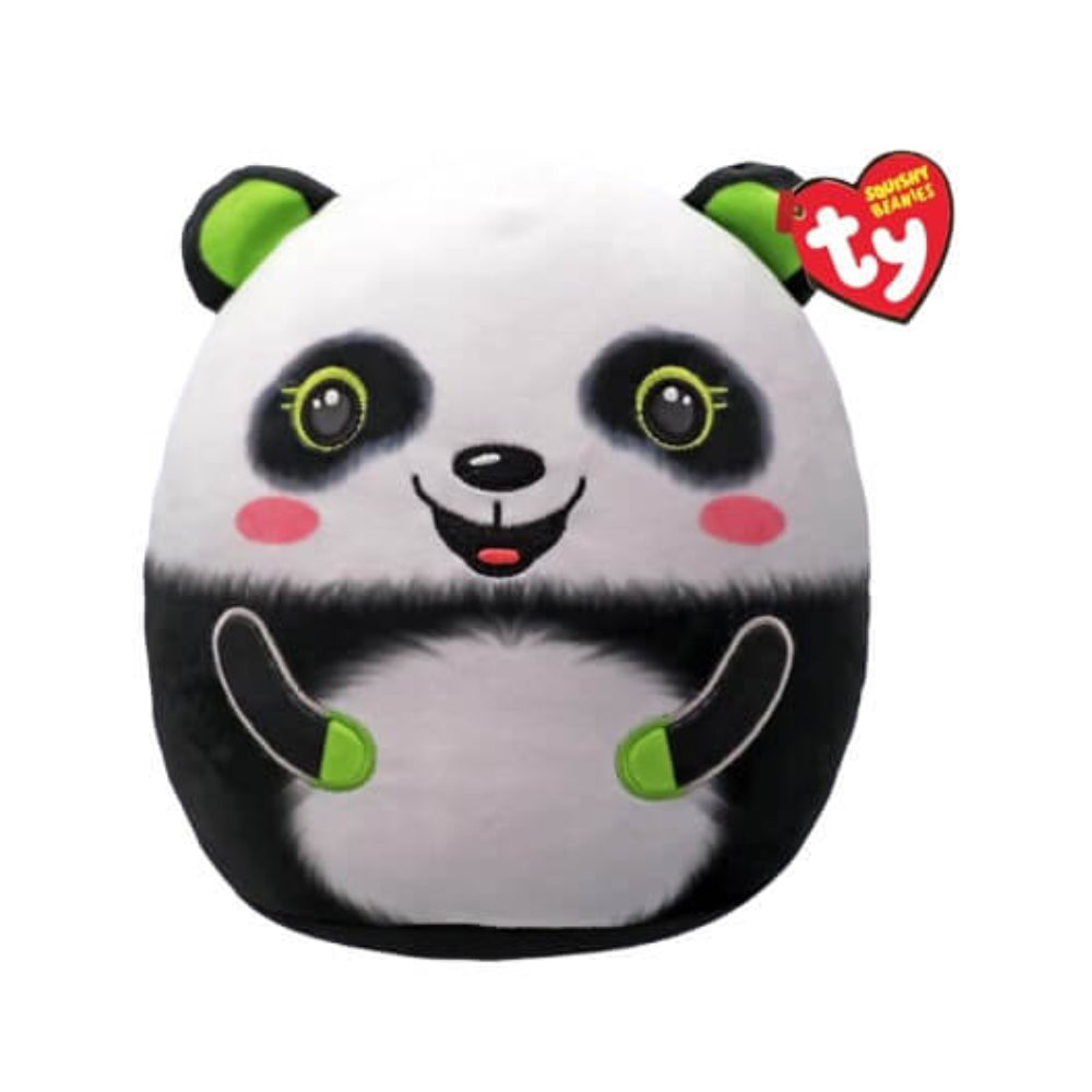 Ty Beanie Squishies Bonsai the Panda 10-Inch Plush