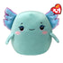 Ty Beanie Squishies Charlie the Blue Axolotl 10-Inch Plush