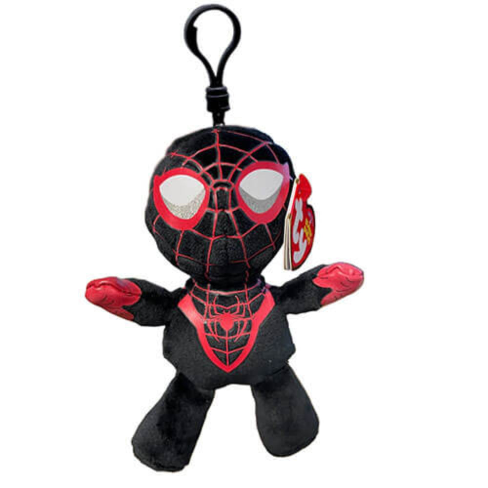 Ty Marvel Miles Morales Plush Clip