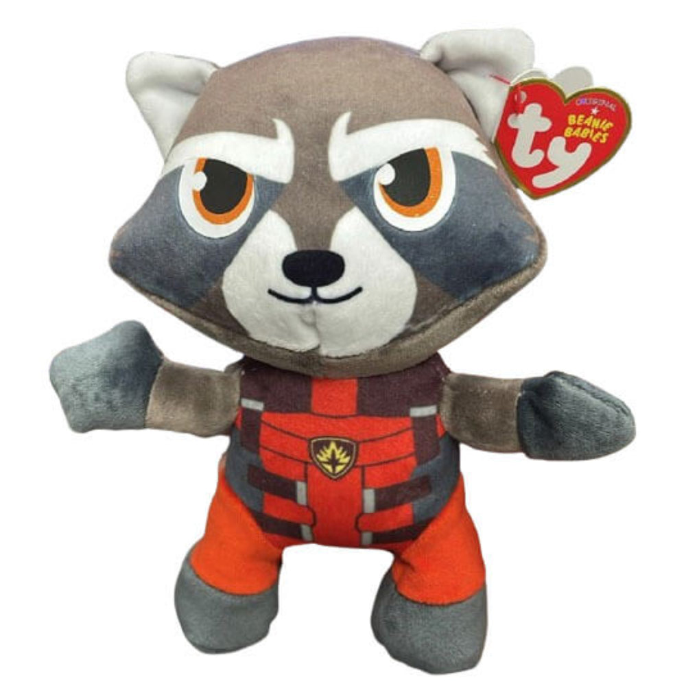 Ty Marvel Rocket the Raccoon Plush – Maziply Toys