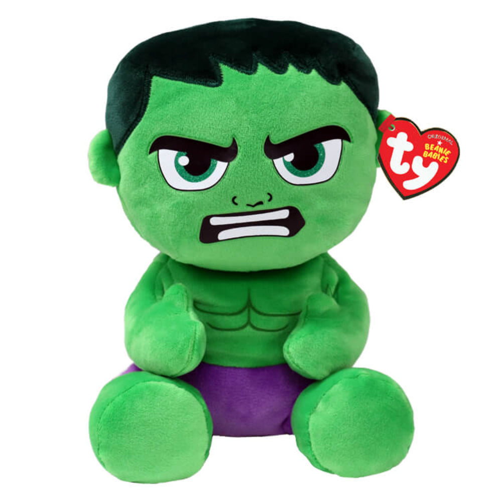 Ty Marvel Soft Hulk Medium Plush