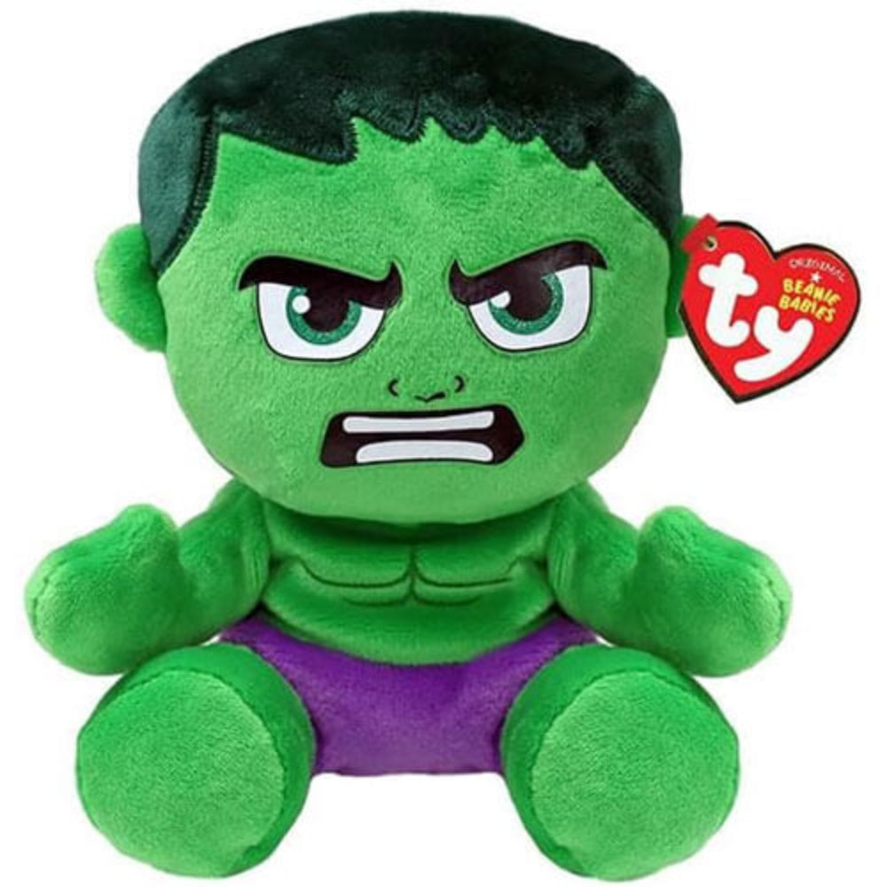 Ty Marvel Soft Hulk Plush