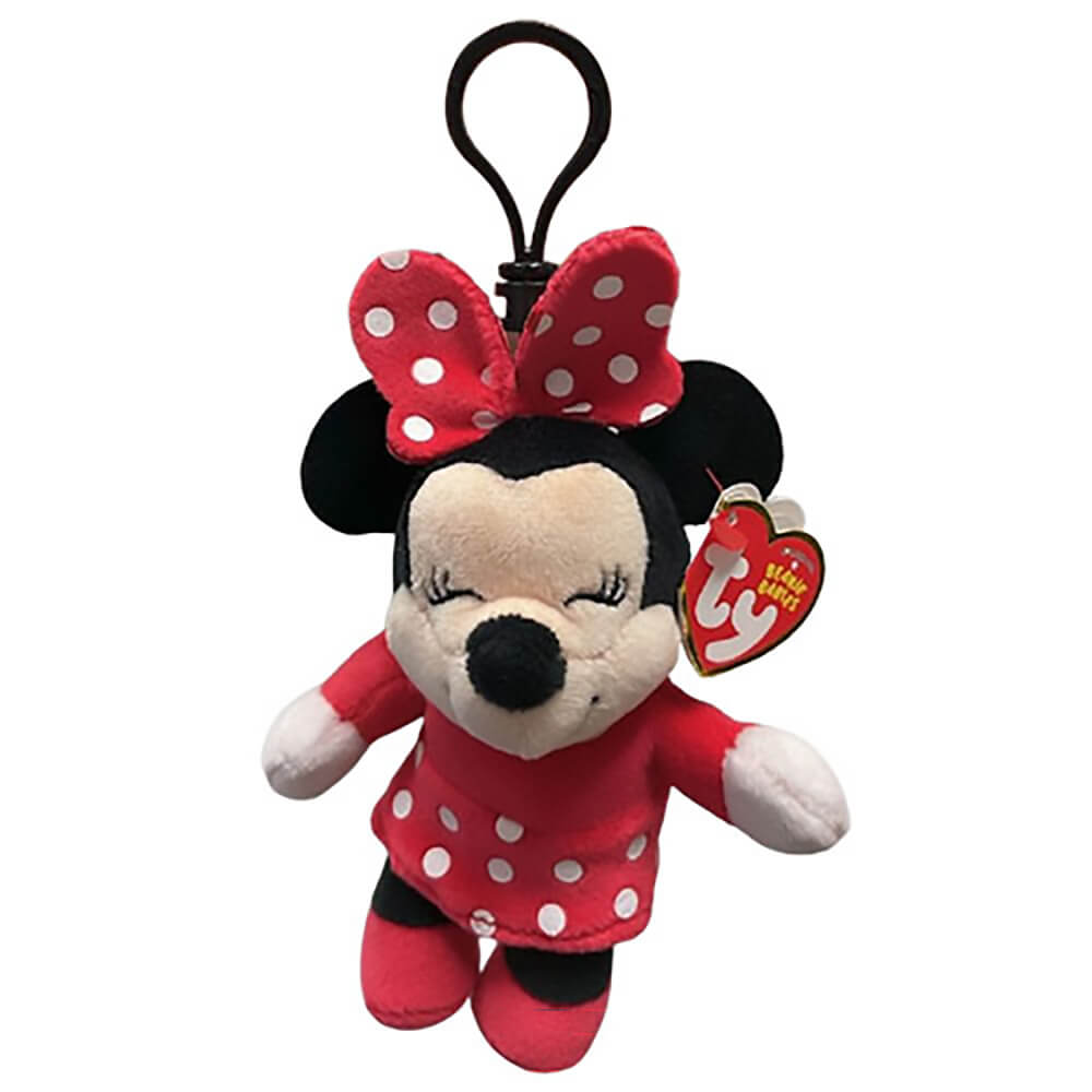 Ty Minnie Mouse Plush Clip
