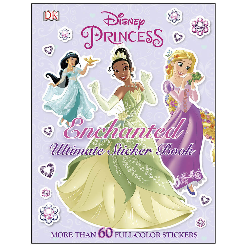 Ultimate Sticker Book: Disney Princess: Enchanted (Paperback) front cover