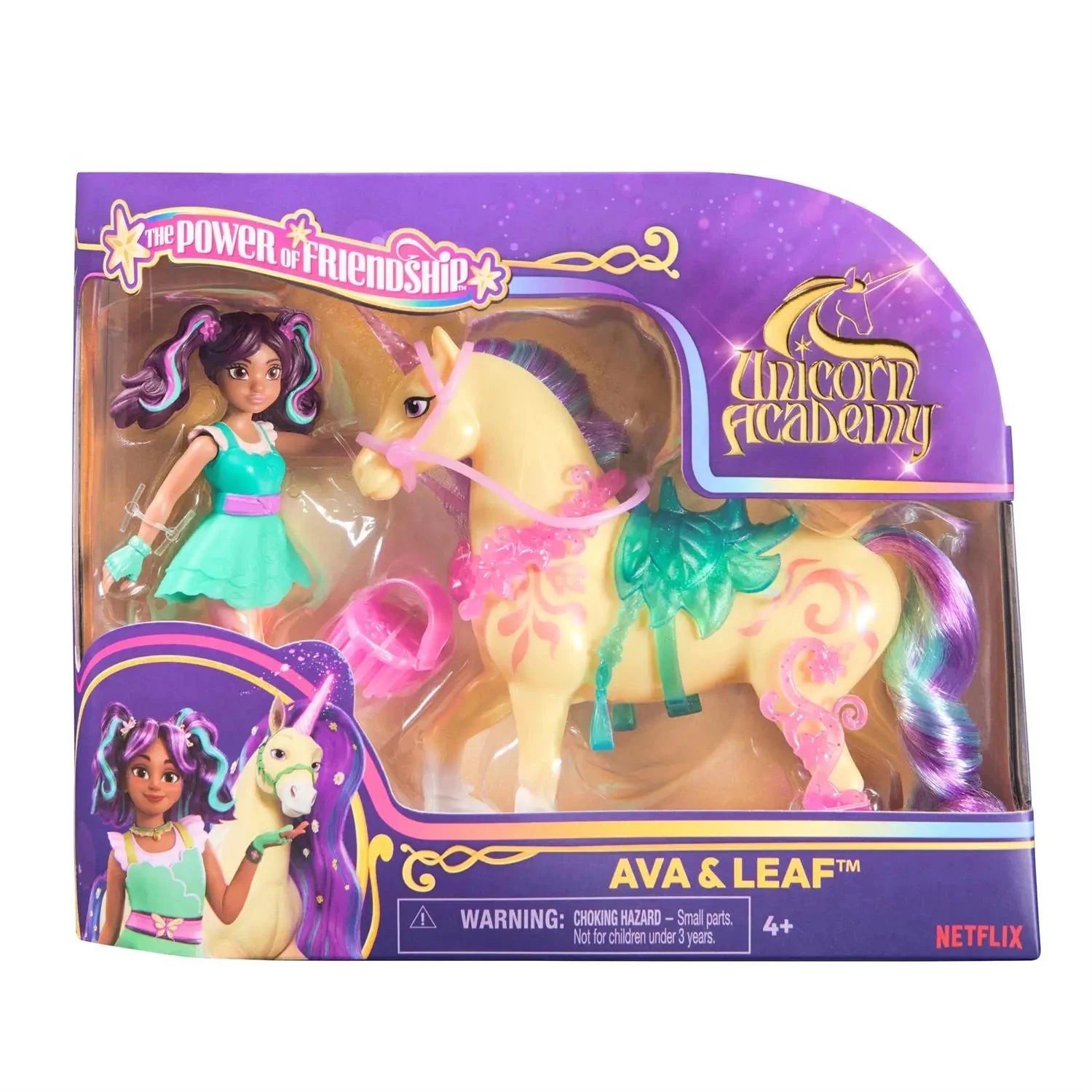 Unicorn Academy Ava & Leaf Figure Set