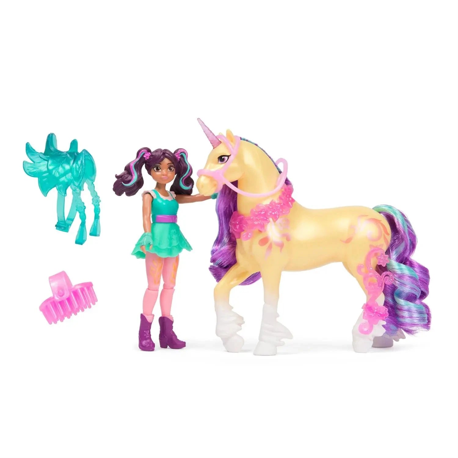 Unicorn Academy Ava & Leaf Figure Set