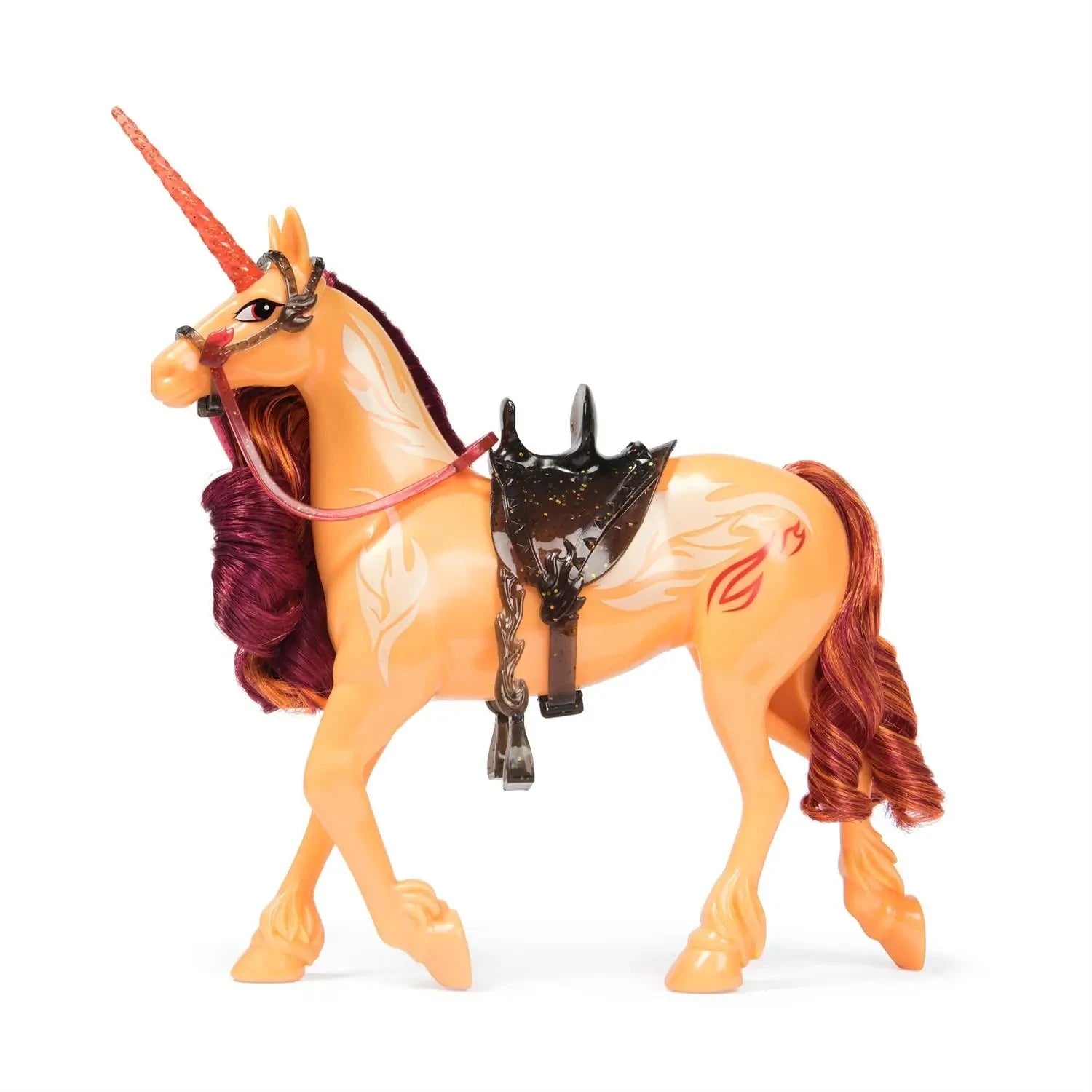 Unicorn Academy Power of Friendship Cinder with Translucent Saddle & Bridle 11-Inch Unicorn Figure
