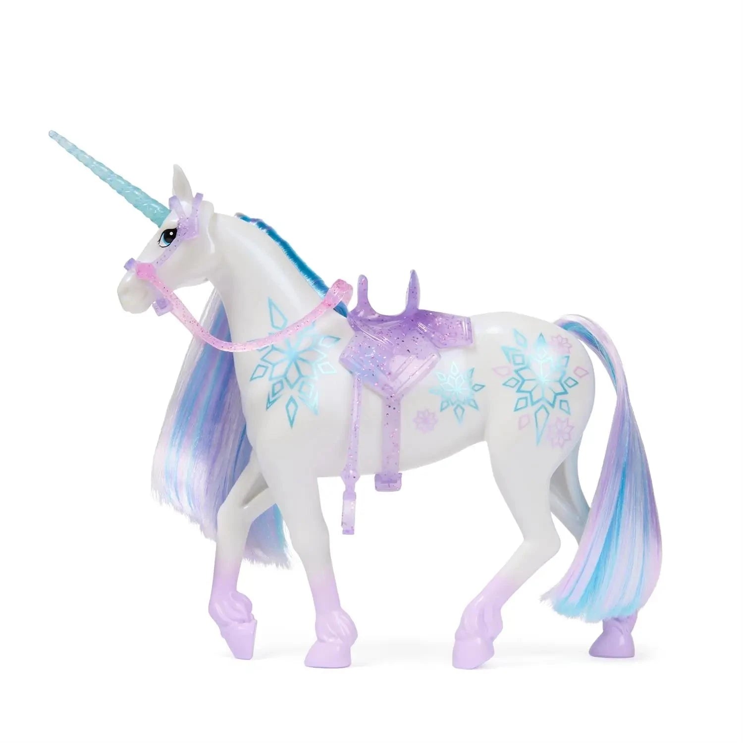 Unicorn Academy Power of Friendship Glacier with Translucent Bridle & Saddle Set