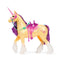 Unicorn Academy Power of Friendship Leaf with Translucent Saddle & Bridle 11-Inch Unicorn Figure