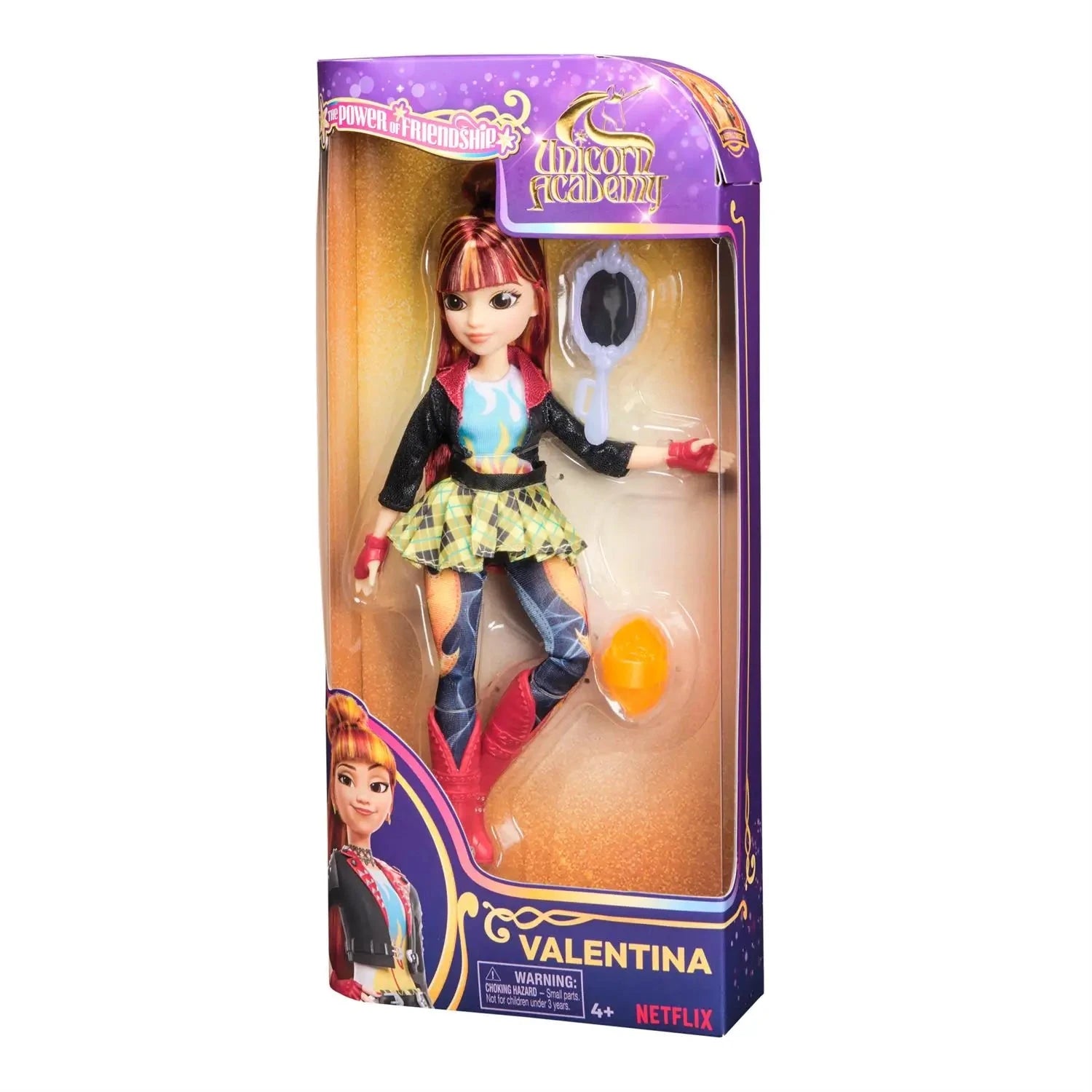 Unicorn Academy Power of Friendship Valentina 9.5-Inch Fashion Doll