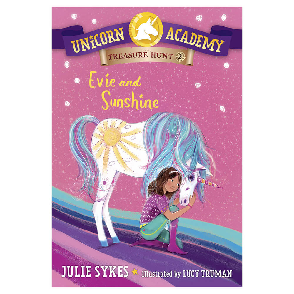 Unicorn Academy Treasure Hunt #2: Evie and Sunshine (Paperback) front cover