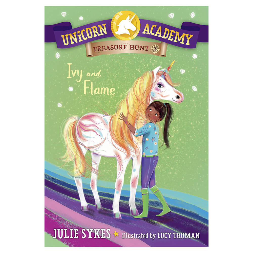 Unicorn Academy Treasure Hunt #3: Ivy and Flame (Paperback) front cover