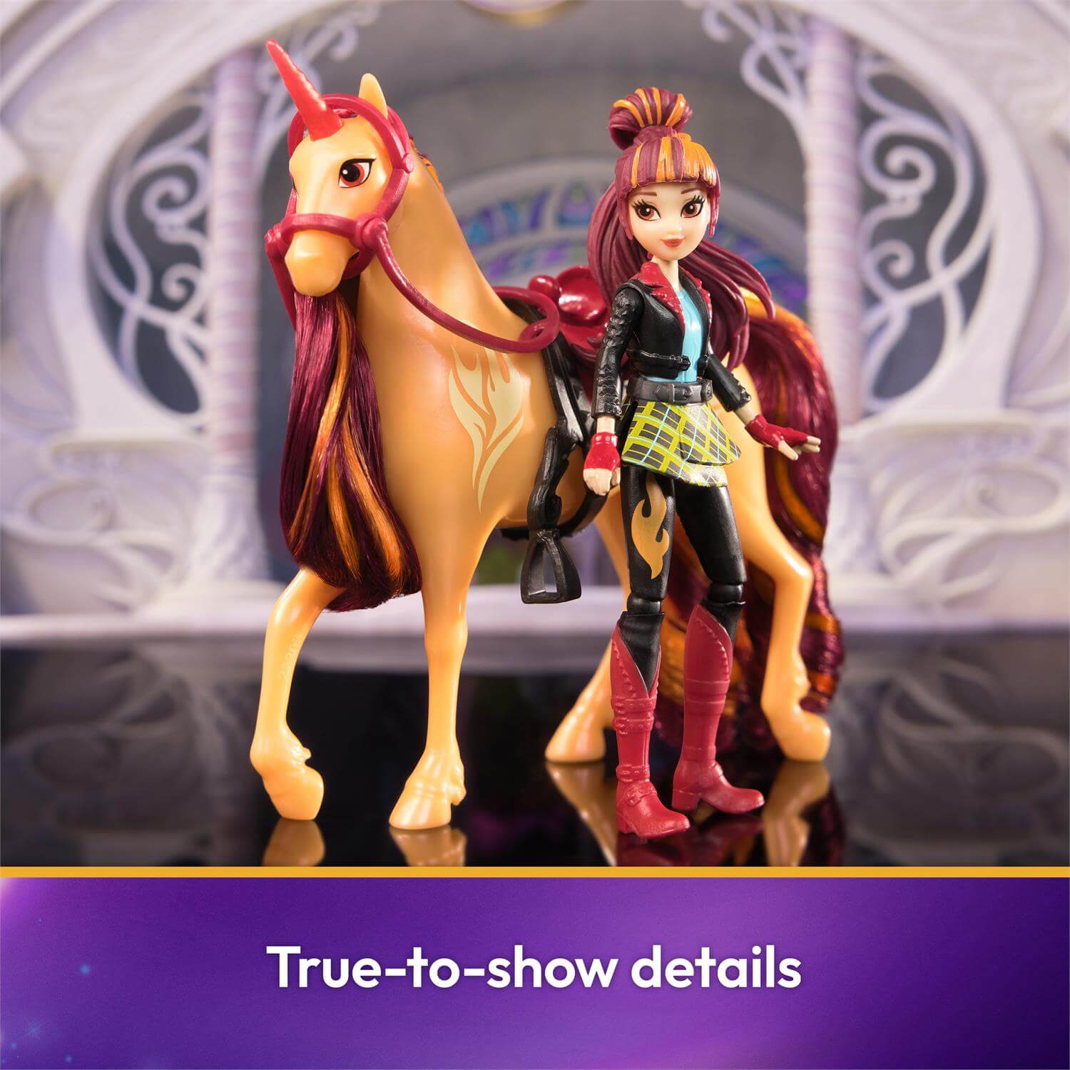 Unicorn Academy Valentina & Cinder Animal and Figure Set