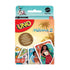 Disney Moana 2 UNO card game front packaging shows tropical palm tree background with characters like Moana and Pua on numbered cards, designed for 2–10 players ages 7 and up.