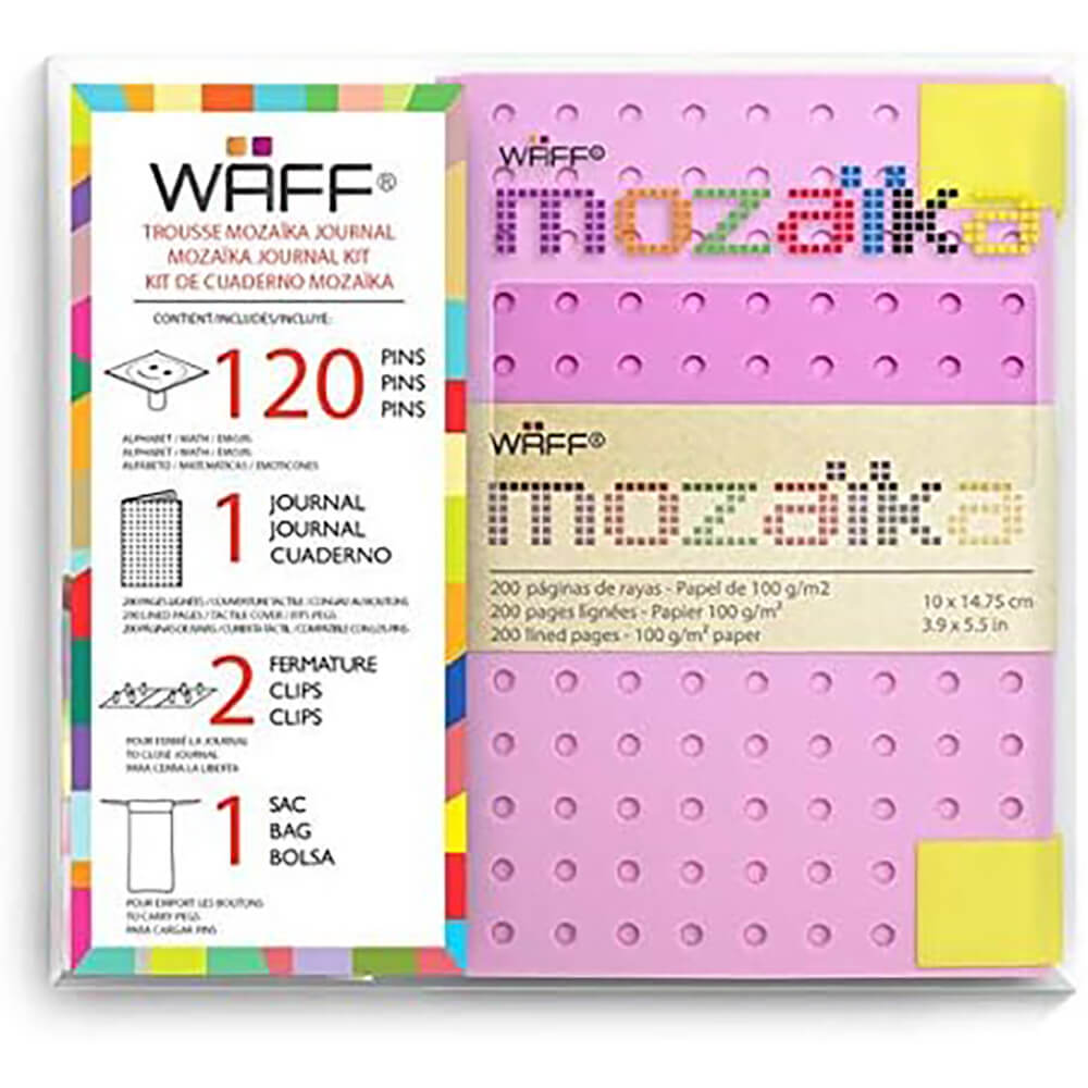 WAFF Medium Mozaika Combo Journal (Lavender)
